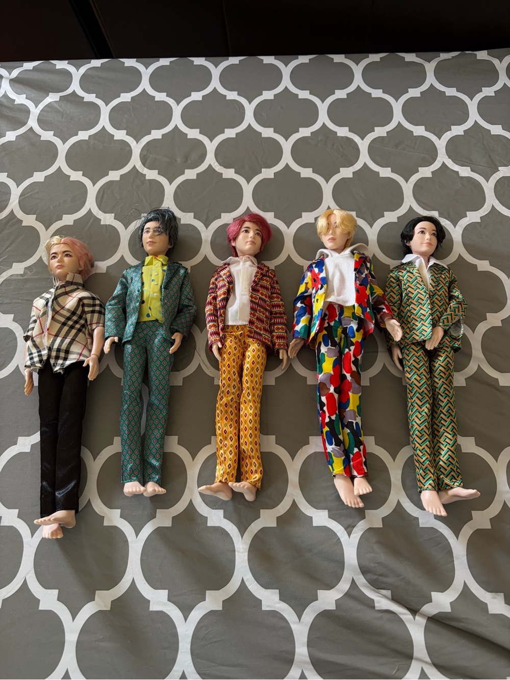 5 BTS Mattel Collectible Dolls